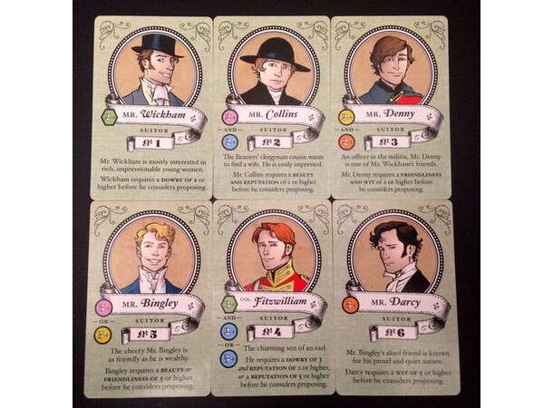 Marrying Mr Darcy Kortspil 